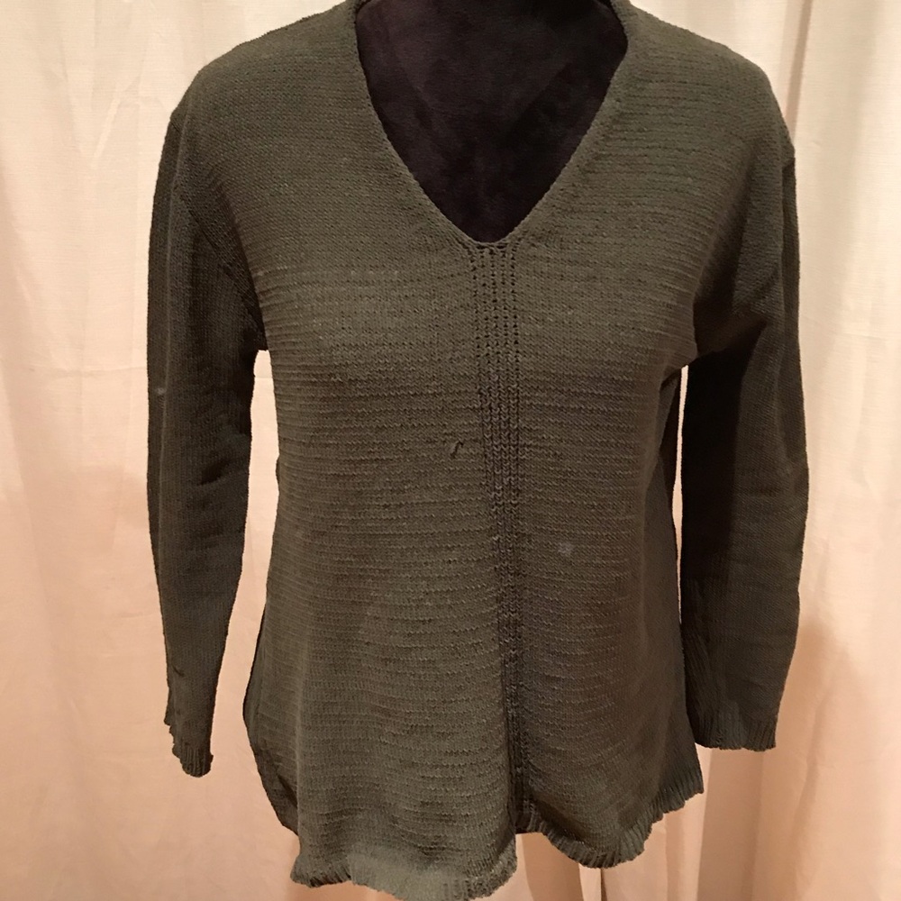 Philosophy Green knitted sweater